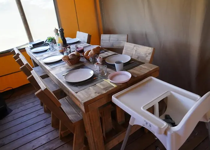 Glamping Met Bar En Prive Sanitair Voor 5 Personen Sneezy Behelp